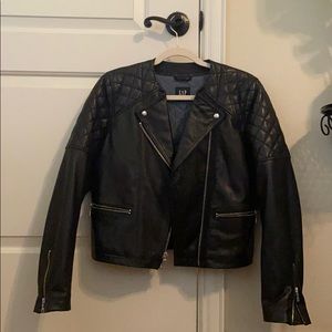 Gap leather jacket